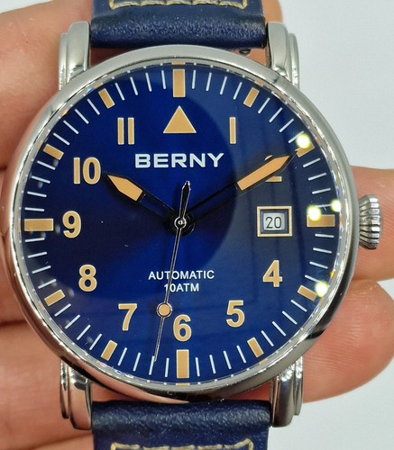 Berny automatik fliegeruhr - berny,