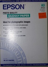 Epson 10 x Glossy Film S041125 A3 + 11 x Ink Jet Fotopapier S041068