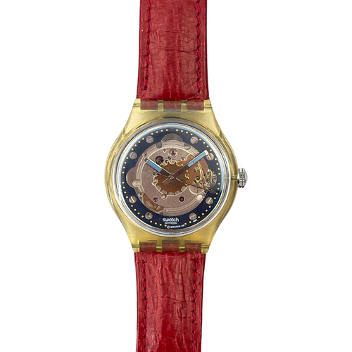 Swatch automatic red - automatic, "red