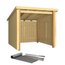 Nordic Fahrradunterstand inkl