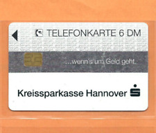O 585 12.93 Kreissparkasse Hannover (Zudruck-Karte) NEU ** MINT