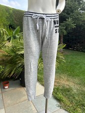 HOLLISTER Damen 3/4 Jogginghose/Sweatpants/Sweathose/Jogpants/Sport - Grau