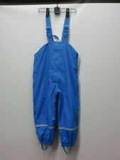 gefütterte blaue Matsch Latzhose Gr. 110/116 von Impidimpi - Neuwertig