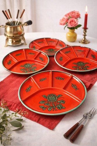Anuschka fondueteller set - anuschka,