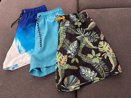 Bade shorts 3er - bade-shorts, gr.158/164