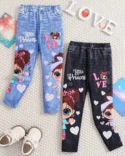 Zwei Mädchen Kinder-Leggings