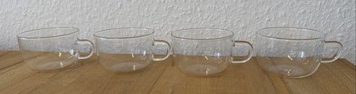 Schott jenaer glas teeglas - 4x,