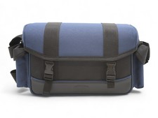 Bilora Kameratasche Fototasche Schultertasche Tasche in Blau Schwarz universal