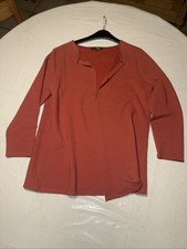 Damen Weste Mit Clip My Own Orange Gr 46 Polyester Erbstück Top Zustand