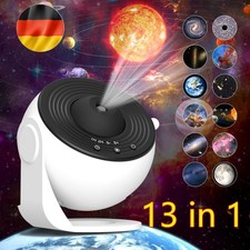 360°drehbarer Projektor Galaxie Sternenhimmel Nachtlicht Nebel Weltraum Lampe