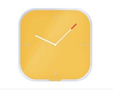 Wanduhr Glas - Leitz - Warmes