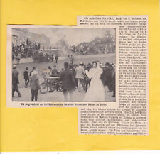 Berlin 1909 Foto Unglück