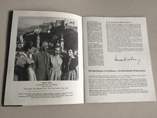 HERMANN AICHER †1977 DRUCK signed Magazin 20x25 Salzburger Marionettentheater 