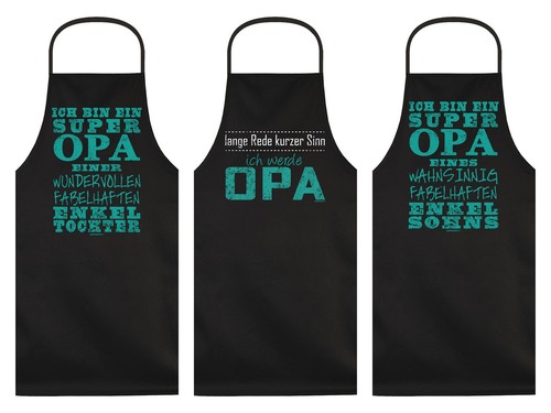 Grillschürze opa lustige - opa,