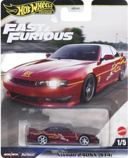 Hot Wheels PREMIUM NISSAN 240SX S14 FAST & FURIOUS
