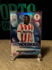 2023 Topps Chrome Wonderkids Johan Bakayoko # w-7 RC PSV Eindhoven RB Leipzig 