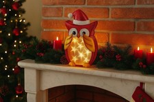 LED Leuchte Weihnachts-Eule