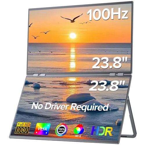 Uperfect 100hz dual - 23,8",