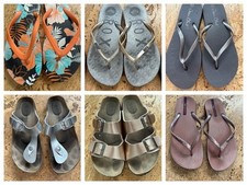 Damen 6 Paar Schuhe Schuhpaket Flip Flops Latschen Ipanema Cypres Sommer Gr. 38