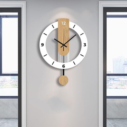 Wanduhr holz mit - wanduhr,