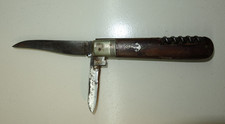 Taschenmesser Holz mit Anker