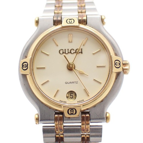 Gucci 9000l quarz elfenbein - gucci,