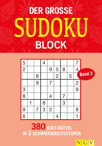 Der große sudoku - sudoku, block