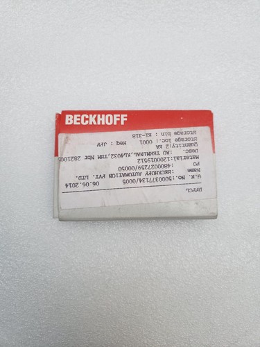 Beckhoff kl4032 analog - beckhoff,