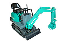 Komatsu Metallmodell K-001 Minibagger PC 02 Mini Shovel Excavator 1:21