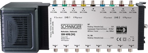Sat multischalter 8 - sat, 9/8
