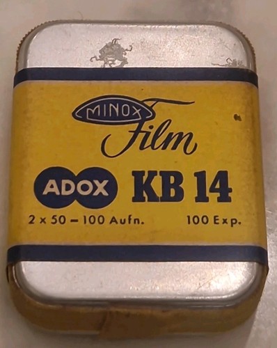 Vintage minox adox film 100 - film,