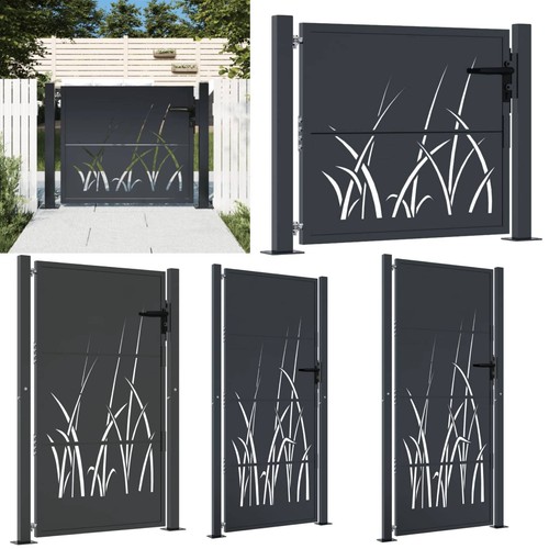 Gartentor gras design - gartentor, gras-design