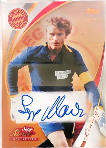 Sepp maier auto - fc, bayern