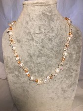 *Supi-fein*echte Perlenkette Zuchtperlen Keshiperlen multicolor 50cm lang