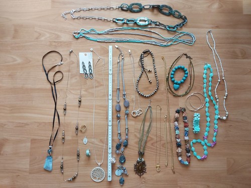 Modeschmuck konvolut teils - konvolut,