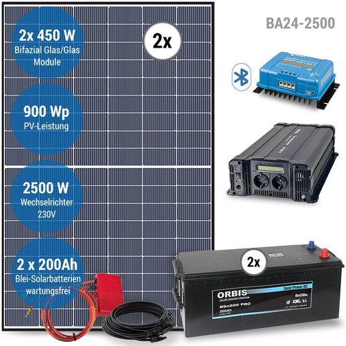 Solar komplettanlage 2500w - komplettanlage,