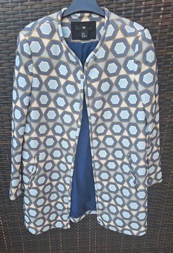 Retro kurzmantel blaues - h&m,