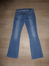 HERRLICHER Bootcut Jeans Schlagjeans Flared Hüftig Stretch W27 L32 *TOP* FC30