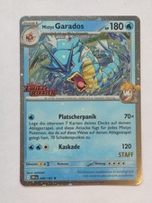 Pokémon Karte Mistys Garados DRI 049 STAFF Prerelease Promo Holo Deutsch