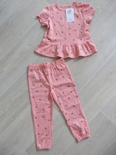 Topomini(Ernstings family) Mädchen Schlafanzug Baumwolle Pyjama gr.86/92 neu