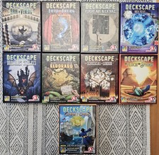 9 x Deckscape - Eldorado, Schicksal von London, Der Test uvm. sehr guter Zustand