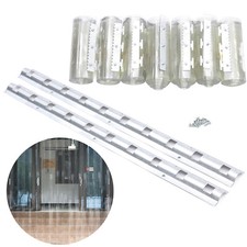 7Stk 2m PVC Streifenvorh?nge