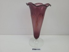 Fußvase aus Lauscha Glas –