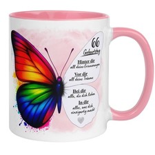 Tasse 66. Geburtstag |