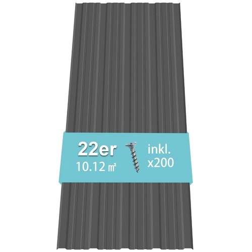 Trapezblech 22er set - set, stahl