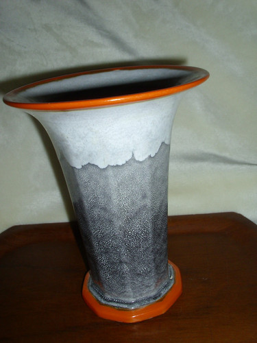 Keramik vase laufglasur - keramik,