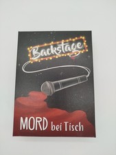 Krimidinner Backstage – Mord bei Tisch, Gesellschaftsspiel