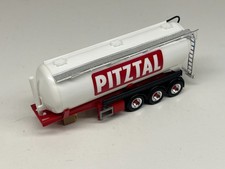 Melmer Pitztal Tankauflieger , Herpa gebraucht / Bastelschrott