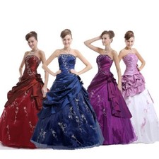 Abendkleid Ballkleid Brautkleid Hochzeitskleid Kleid Brautjungfern