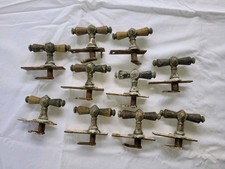 10 Antike Fenstergriffe Oliven  Jugendstil Nr 1